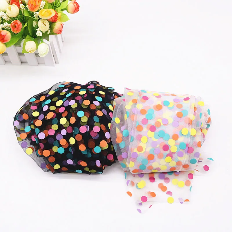 100*150cm Colour Small Dot Tulle Printed Fabric Clothing Veil Background Decoration Material DIY Handcraft Sewing Mesh Supplies
100*150cm Colour Small Dot Tulle Printed Fabric Clothing Veil Background Decoration Material DIY Handcraft Sewing Mesh Supplies