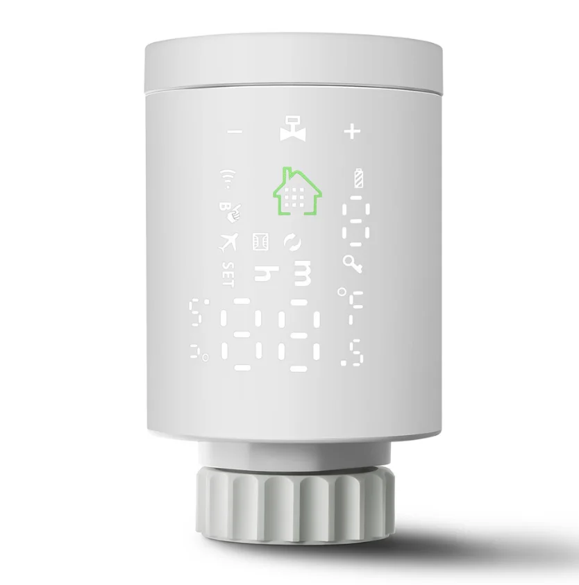 Tuya ZIGBEE3.0 Intelligent Radiator Actuator Programmable Thermostatic Radiator Valve Temperature Controller Voice Control Alexa
Tuya ZIGBEE3.0 Intelligent Radiator Actuator Programmable Thermostatic Radiator Valve Temperature Controller Voice Control Alexa