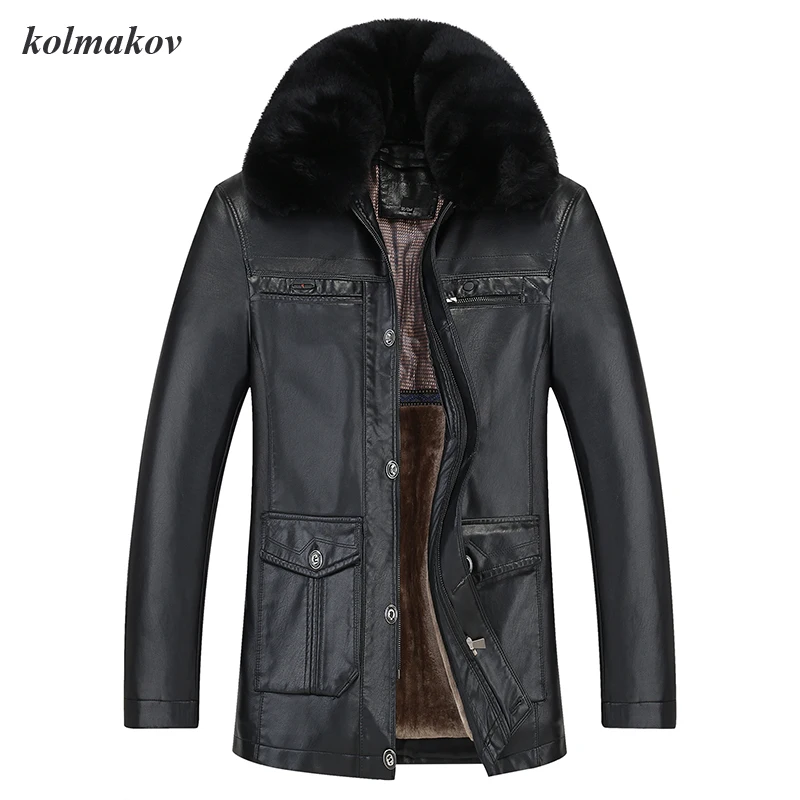 New Arrival Winter Style Men Boutique Faux Leather Fashion Casual Solid Fur Collar Detachable Men's Loose Plus Size PU Leather
New Arrival Winter Style Men Boutique Faux Leather Fashion Casual Solid Fur Collar Detachable Men's Loose Plus Size PU Leather