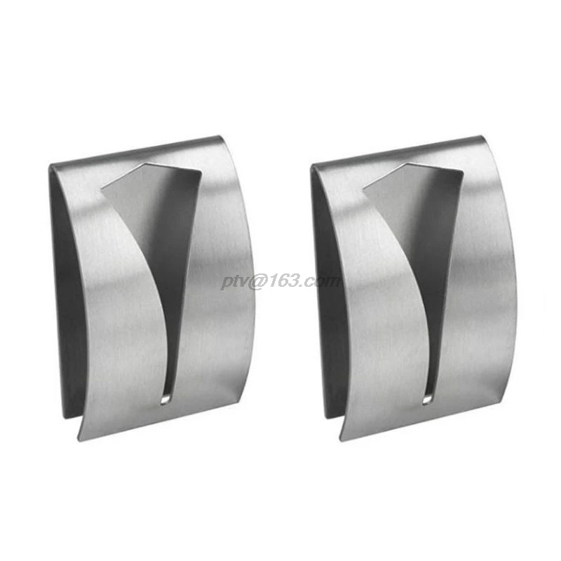 5pcs Stainless Steel Self Adhesive Towel Holder Wall Mounted Hangers Bathroom 35EE
5pcs Stainless Steel Self Adhesive Towel Holder Wall Mounted Hangers Bathroom 35EE