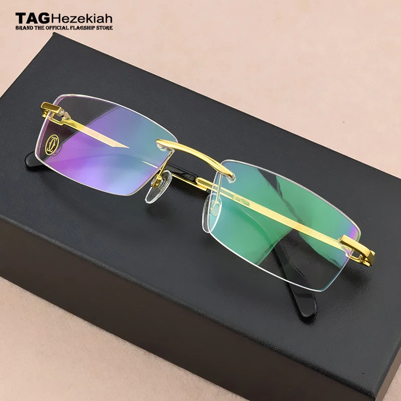 Square Frameless titanium glasses frame men optical glasses frame women Retro eyeglasses frame Women's spectacle frames Men's
Square Frameless titanium glasses frame men optical glasses frame women Retro eyeglasses frame Women's spectacle frames Men's
