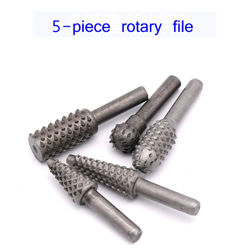 5pcs File Drill Bits Rasp Set Drill Grinder Drill Rasp For Woodworking Carving Tool 1/4" Round Shank Rotary Burr Set
5pcs File Drill Bits Rasp Set Drill Grinder Drill Rasp For Woodworking Carving Tool 1/4" Round Shank Rotary Burr Set