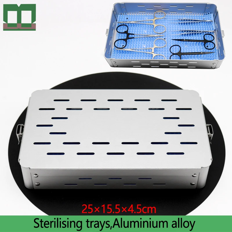 Sterilising trays aluminium alloy single-deck surgical operating instrument medical sterilization box Ophthalmology
Sterilising trays aluminium alloy single-deck surgical operating instrument medical sterilization box Ophthalmology