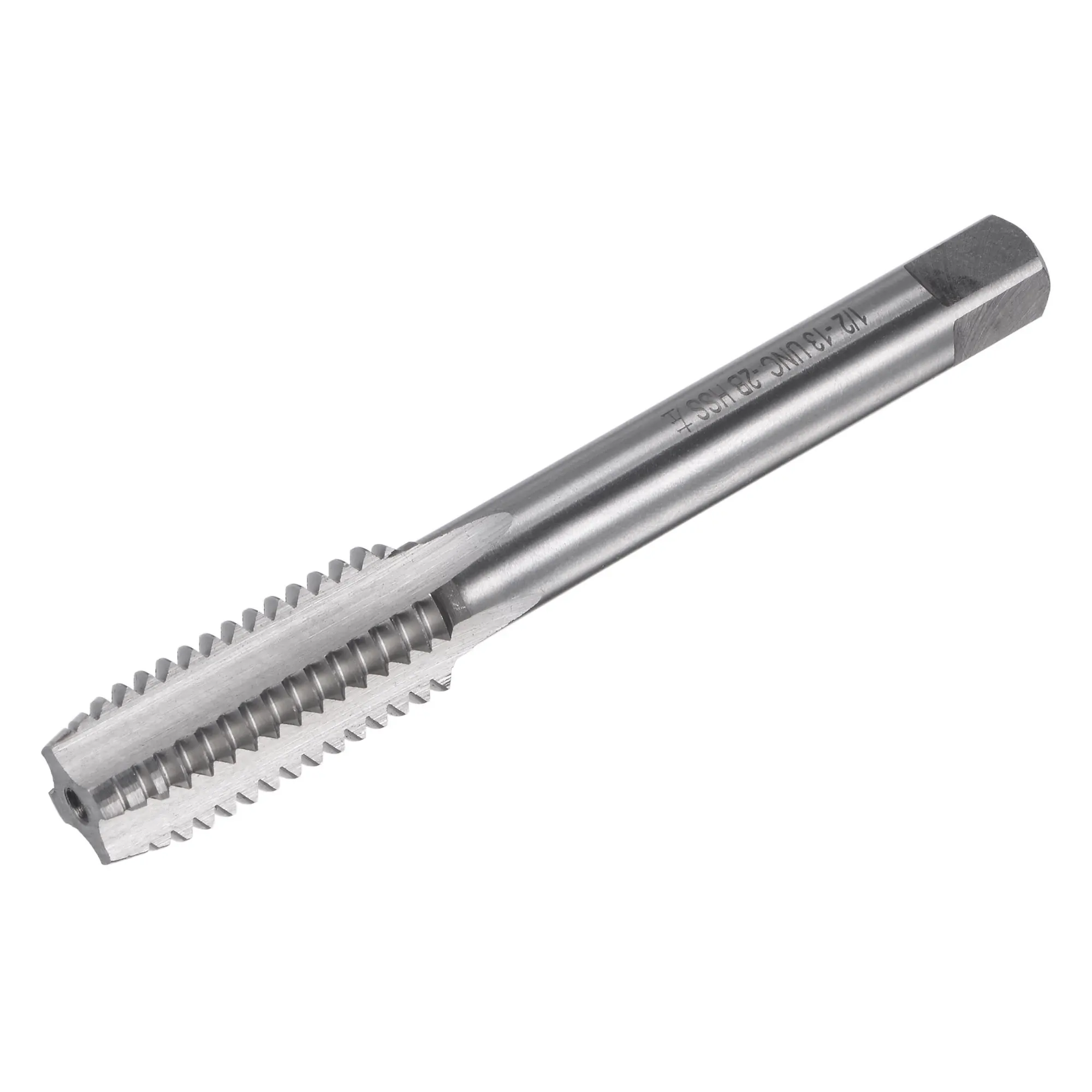 Uxcell 1/2"-13 UNC Left Hand Machine High Speed Steel 4 Straight Flute Thread Tap
Uxcell 1/2"-13 UNC Left Hand Machine High Speed Steel 4 Straight Flute Thread Tap