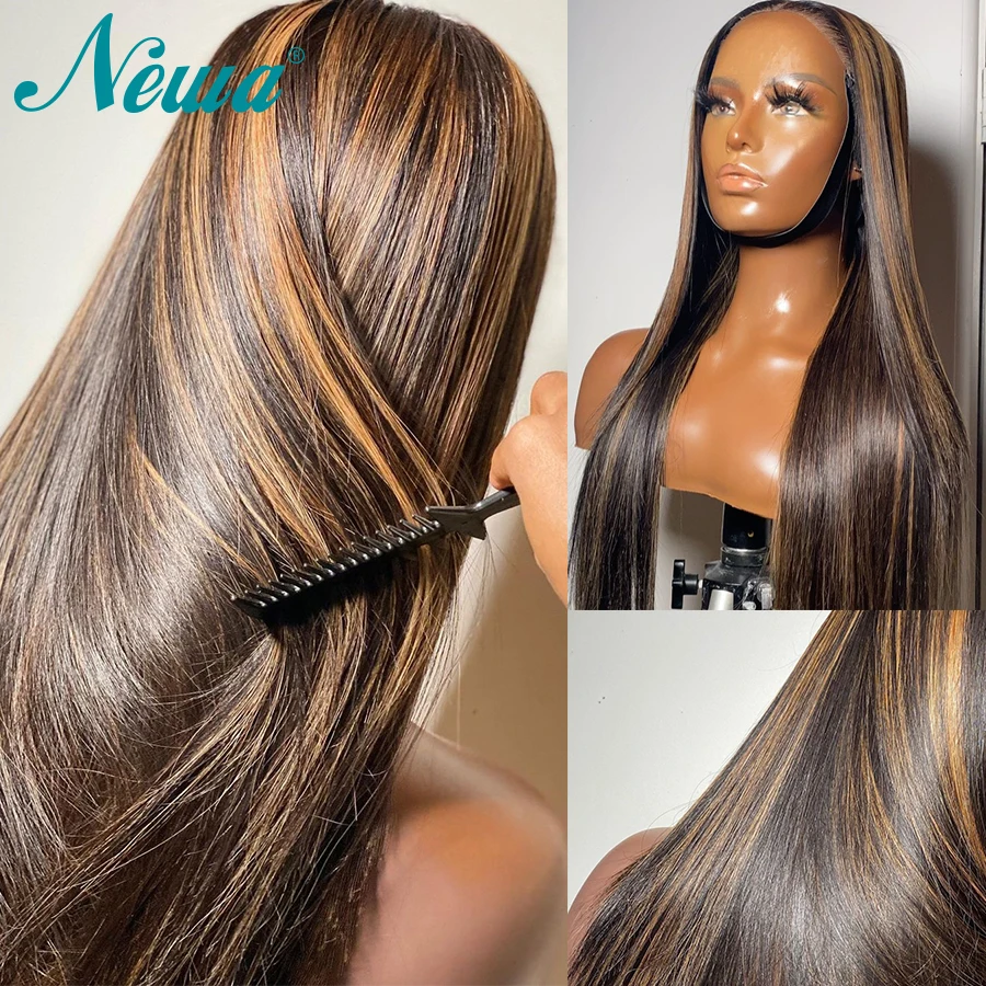 Highlight Colored Lace Front Wig Silky Straight Full Lace Human Hair Wigs For Women 360 Glueless HD Lace Frontal Wig Pre Plucked
Highlight Colored Lace Front Wig Silky Straight Full Lace Human Hair Wigs For Women 360 Glueless HD Lace Frontal Wig Pre Plucked