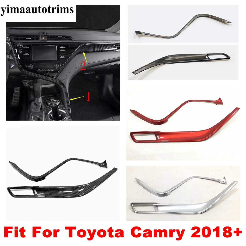 Central Control Dashboard Instrument Panel Strip Decoration Cover Trim Fit For Toyota Camry 2018 - 2023 Accessories Interior Kit
Central Control Dashboard Instrument Panel Strip Decoration Cover Trim Fit For Toyota Camry 2018 - 2023 Accessories Interior Kit