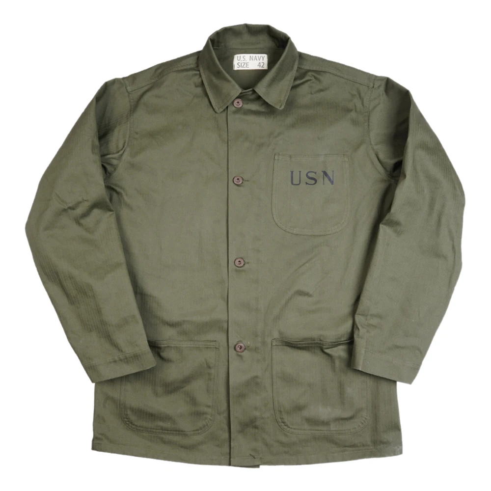WWII WW2 US Navy USN jacket Trench Coat Retro Cotton Satin Uniforms Army Green
WWII WW2 US Navy USN jacket Trench Coat Retro Cotton Satin Uniforms Army Green