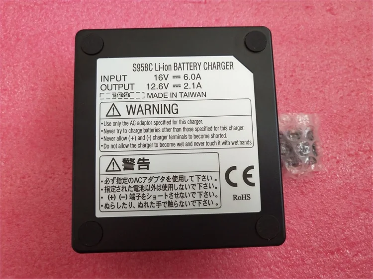 Original Furukawa S178 S153 S123 S178A Fiber Fusion Splicer Battery Charger S958C
Original Furukawa S178 S153 S123 S178A Fiber Fusion Splicer Battery Charger S958C