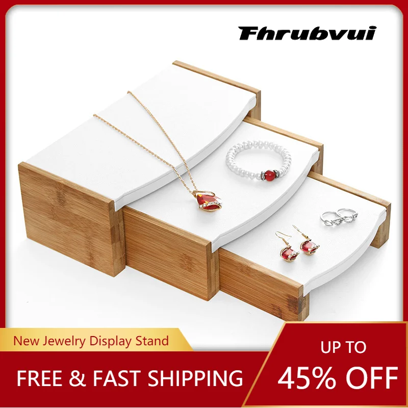 1 Pieces Wooden Bracelet Bangle Pendant Ring Display Stand with Microfiber Multifunctional Jewelry Holder Showcase
1 Pieces Wooden Bracelet Bangle Pendant Ring Display Stand with Microfiber Multifunctional Jewelry Holder Showcase