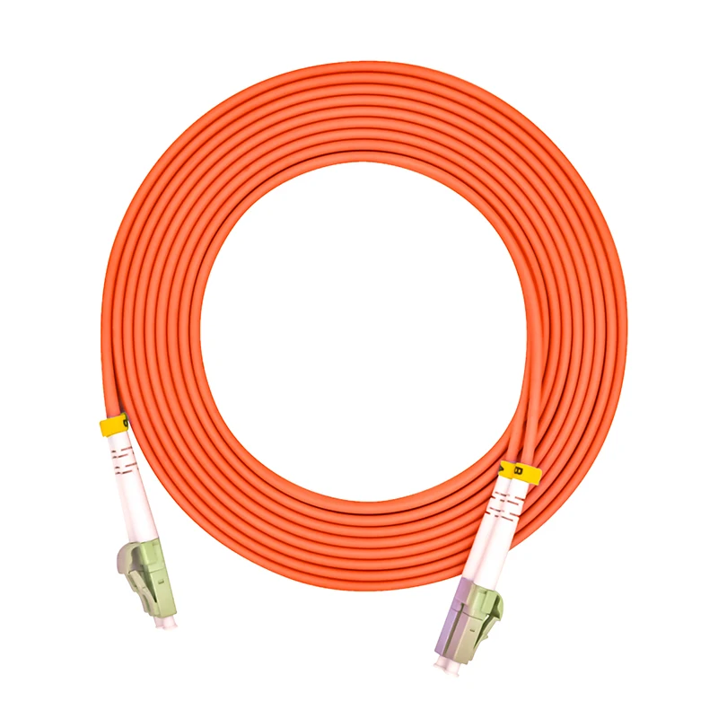 Optical Fiber Jumper Patch Cord Cable,LC/PC-LC/PC,3.0mm Diameter,OM1 Multimode 62.5/125,Duplex,LC to LC 3 Meters
Optical Fiber Jumper Patch Cord Cable,LC/PC-LC/PC,3.0mm Diameter,OM1 Multimode 62.5/125,Duplex,LC to LC 3 Meters