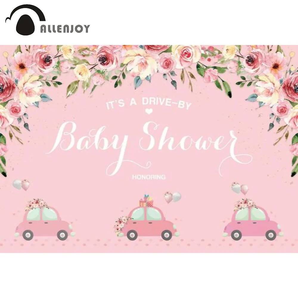 Allenjoy Baby Shower Background Pink Girl 1 Year Flowers Cars Balloons Birthday Party Decoration Backdrop Photo Zone Photocall
Allenjoy Baby Shower Background Pink Girl 1 Year Flowers Cars Balloons Birthday Party Decoration Backdrop Photo Zone Photocall
