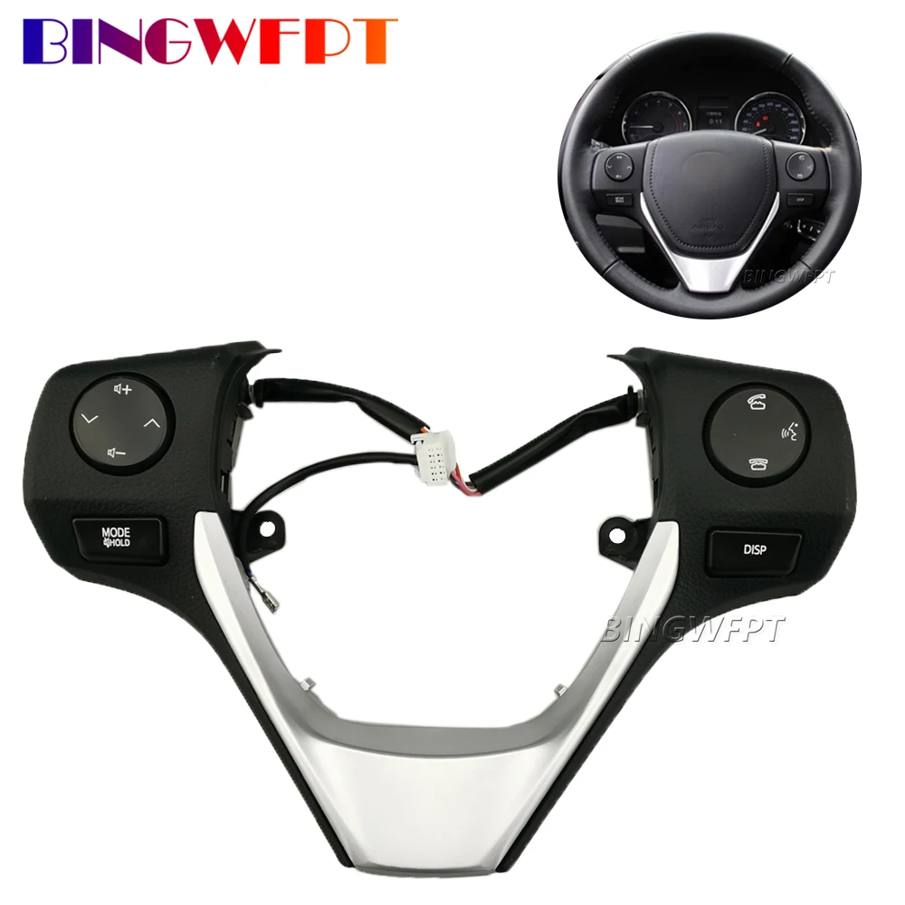 NEW Steering Wheel CONTROL Switch Audio Bluetooth Control 84250-02560 For TOYOTA RAV4 Corolla 2014-2015
NEW Steering Wheel CONTROL Switch Audio Bluetooth Control 84250-02560 For TOYOTA RAV4 Corolla 2014-2015