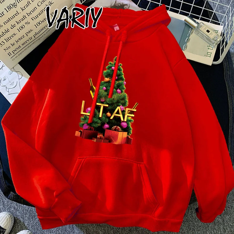 Women Sweatshirts Gift Fashion LIT AF Christmas tree Graphic Pullover Womens Full Long Sleeve Girl Shirt Kawaii Harajuku Tops
Women Sweatshirts Gift Fashion LIT AF Christmas tree Graphic Pullover Womens Full Long Sleeve Girl Shirt Kawaii Harajuku Tops