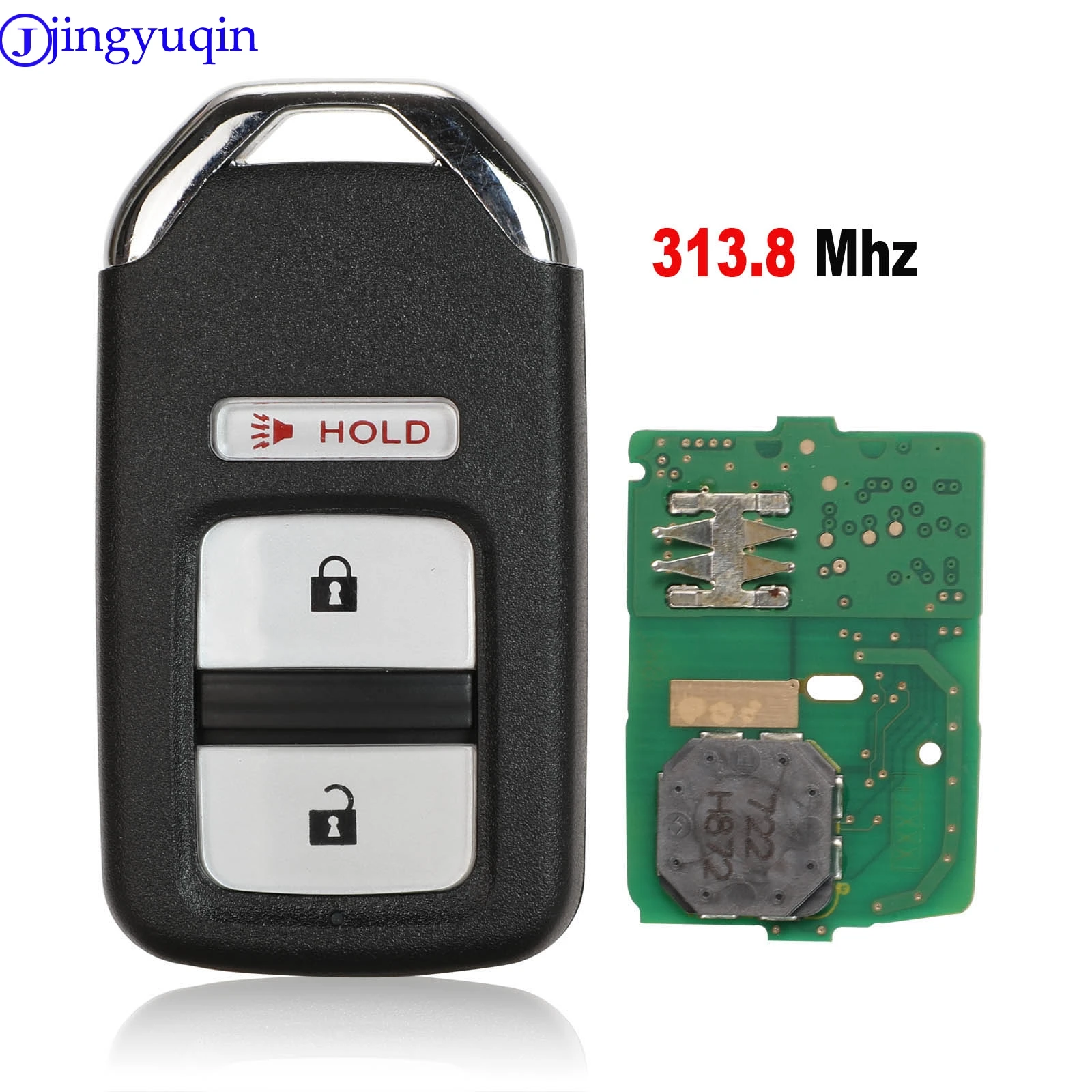 jingyuqin Remote Car Key Shell Case 313.8 Mhz For Honda New Fit Jazz 3 Buttons Smart Key Control Key
jingyuqin Remote Car Key Shell Case 313.8 Mhz For Honda New Fit Jazz 3 Buttons Smart Key Control Key