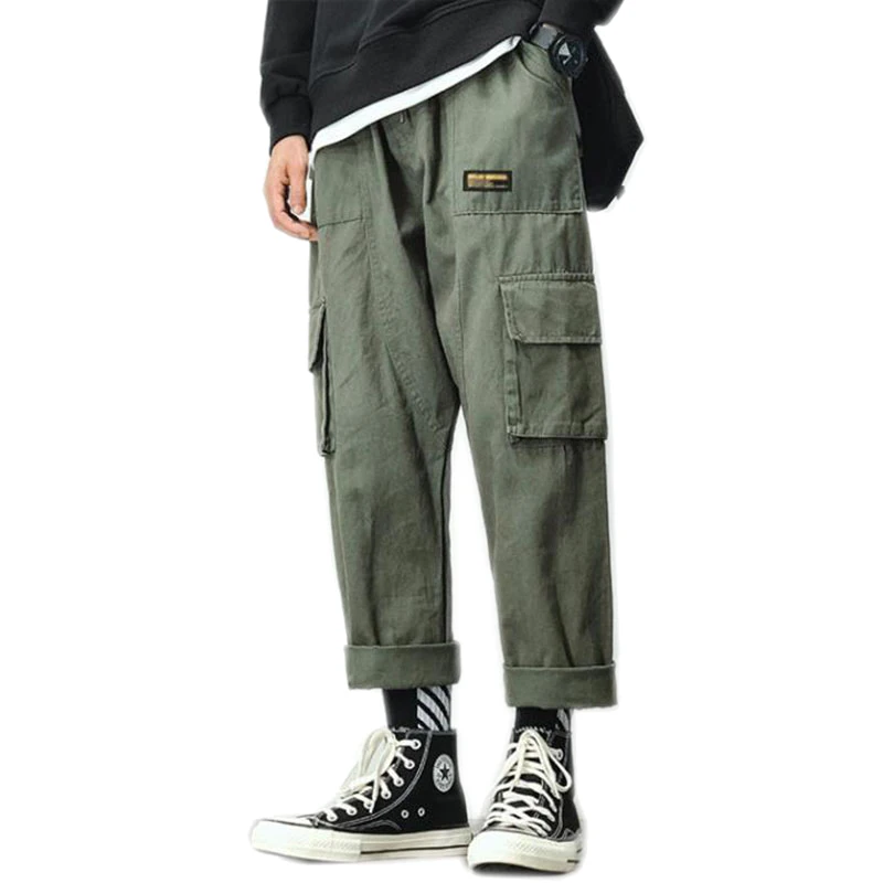 Men Harajuku Korean Baggy Cargo Pants 2021 Autumn Mens Pocket Casual Japanese Streetwear Pants Vintage Wide Leg Trousers
Men Harajuku Korean Baggy Cargo Pants 2021 Autumn Mens Pocket Casual Japanese Streetwear Pants Vintage Wide Leg Trousers