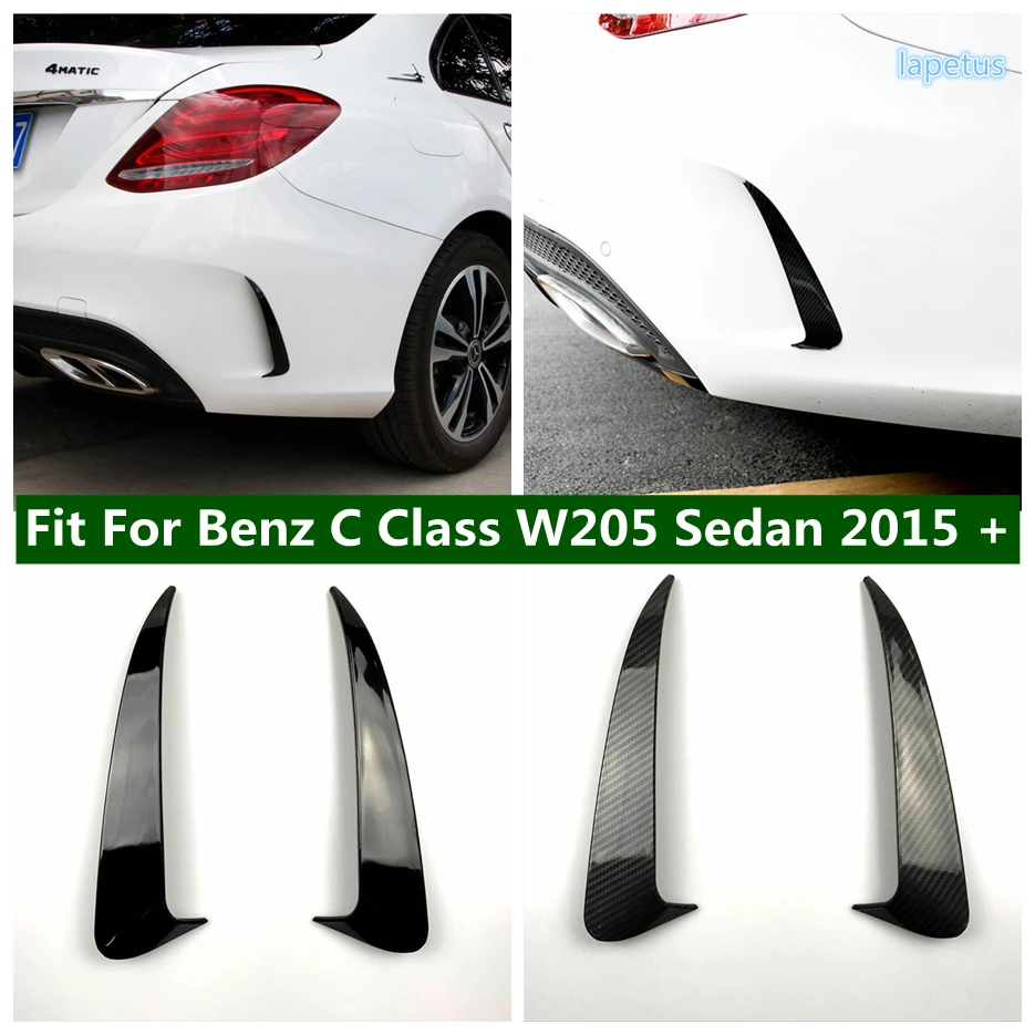 Car Exterior Rear Bumper Flank Spoiler Air Vent Tailwind Knife Cover Trim 2PCS For Mercedes-Benz C Class W205 Sedan 2015 - 2021
Car Exterior Rear Bumper Flank Spoiler Air Vent Tailwind Knife Cover Trim 2PCS For Mercedes-Benz C Class W205 Sedan 2015 - 2021