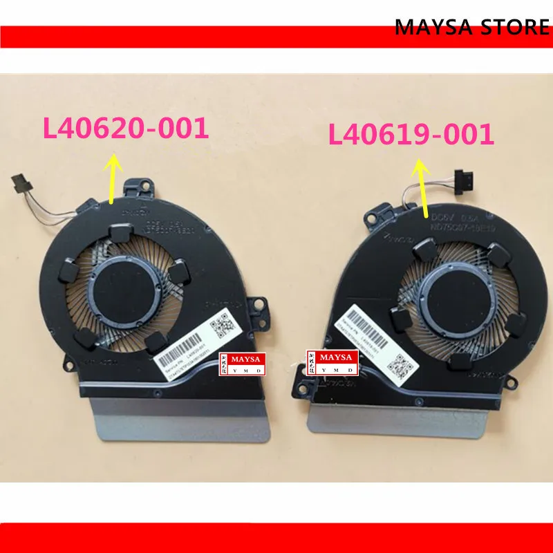 New Original Laptop/Notebook CPU Cooling Fan For HP L40619-001 L40620-001 ND75C07-18E19 ND75C07-18E20 G7E 47G7ETP003 47G7ETP103
New Original Laptop/Notebook CPU Cooling Fan For HP L40619-001 L40620-001 ND75C07-18E19 ND75C07-18E20 G7E 47G7ETP003 47G7ETP103