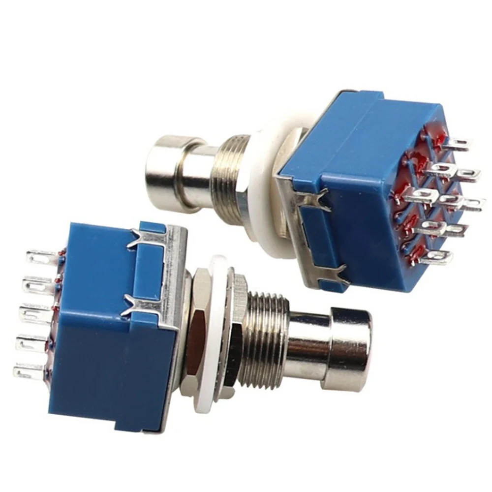 3PDT 9PIN Electric Guitar Effector Foot Switch for DIY Guitar Effects Pedal 5PCS
3PDT 9PIN Electric Guitar Effector Foot Switch for DIY Guitar Effects Pedal 5PCS