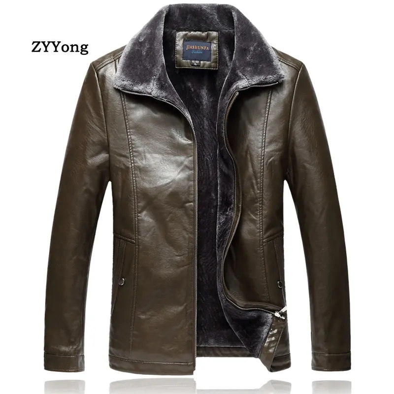 Winter Green Long Fleece Fur Collar Men Leather Jacket Parka Coat Overcoat Plus Velvet Warm PU Casual Outwear Windbreaker
Winter Green Long Fleece Fur Collar Men Leather Jacket Parka Coat Overcoat Plus Velvet Warm PU Casual Outwear Windbreaker