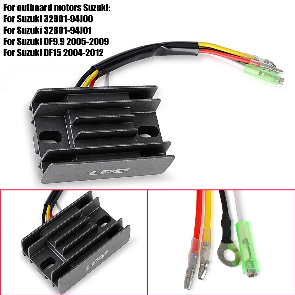 Регулятор-выпрямитель для Suzuki DF9.9 DF15 32801-94J00 32801-94J01/DF 9.9 2005-2009/DF 15 2004-2012
Регулятор-выпрямитель для Suzuki DF9.9 DF15 32801-94J00 32801-94J01/DF 9.9 2005-2009/DF 15 2004-2012