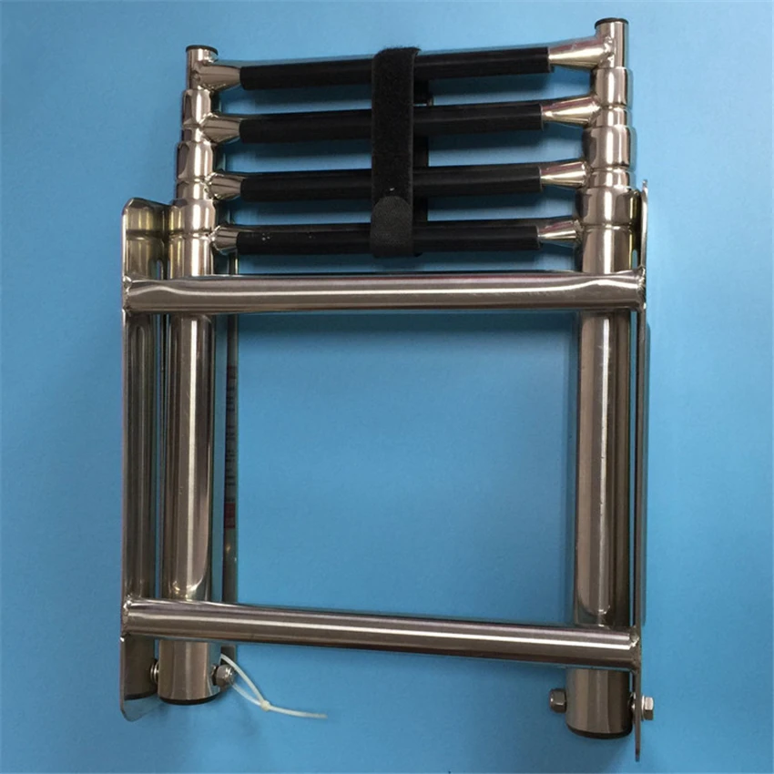 Marine 4-Step Boat Boarding Ladder Stainless Steel Telescopic Folding Ladder Boat Ladder Swimming Pool Ladder Boat Accessories
Marine 4-Step Boat Boarding Ladder Stainless Steel Telescopic Folding Ladder Boat Ladder Swimming Pool Ladder Boat Accessories