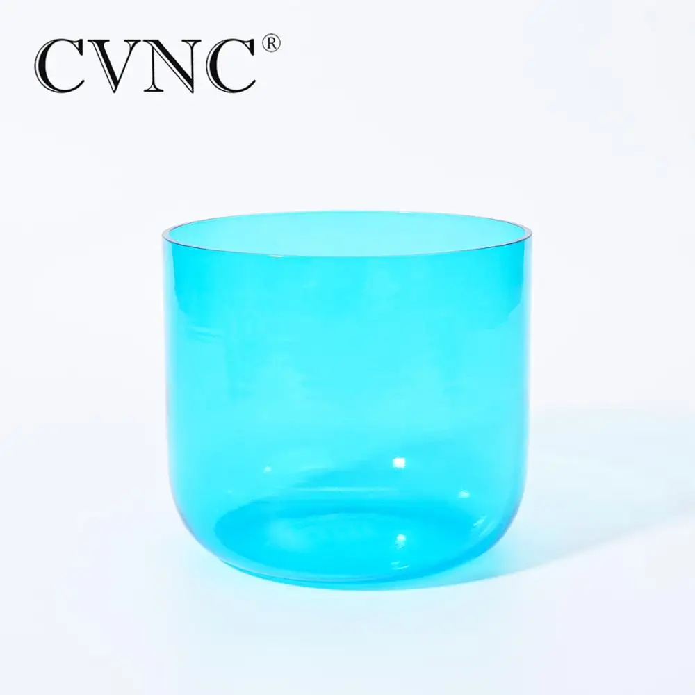 CVNC 7 Inch G Note Blue 440/432hz Colored Alchemy Clear Quartz Crystal Singing Bowl for Sound Healing and Meditation with Mallet
CVNC 7 Inch G Note Blue 440/432hz Colored Alchemy Clear Quartz Crystal Singing Bowl for Sound Healing and Meditation with Mallet