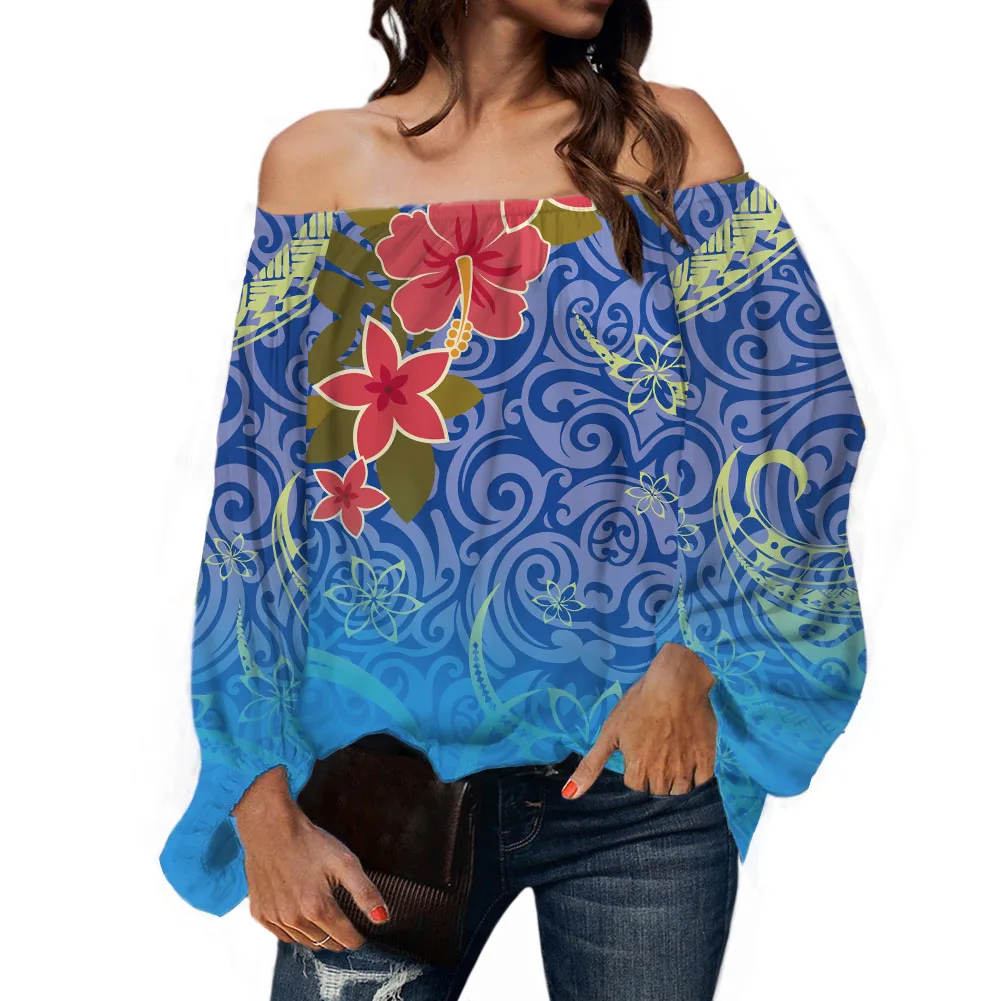 Hot Selling Wholesale Price Fall Tops Puffy Sleeves Blouse Plus Size Tops Polynesian Tribal Long Sleeve Chiffon Shirts
Hot Selling Wholesale Price Fall Tops Puffy Sleeves Blouse Plus Size Tops Polynesian Tribal Long Sleeve Chiffon Shirts