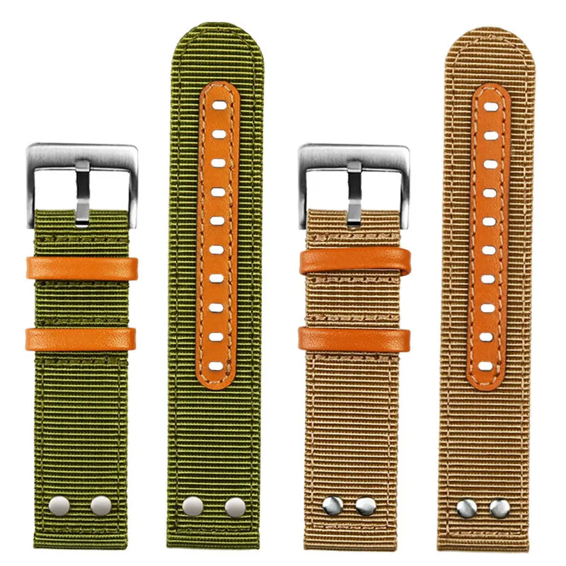 20MM,22MM High quality nylon strap For Hamilton Pilot Strap Flieger Classic Series Chrono/Sport/Verus Series Rivet Watch chain
20MM,22MM High quality nylon strap For Hamilton Pilot Strap Flieger Classic Series Chrono/Sport/Verus Series Rivet Watch chain