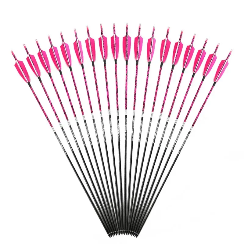 Carbon Arrows Spine 300 340 400 500 600 Turkey Vanes Compound Hunting Shooting Archery
Carbon Arrows Spine 300 340 400 500 600 Turkey Vanes Compound Hunting Shooting Archery