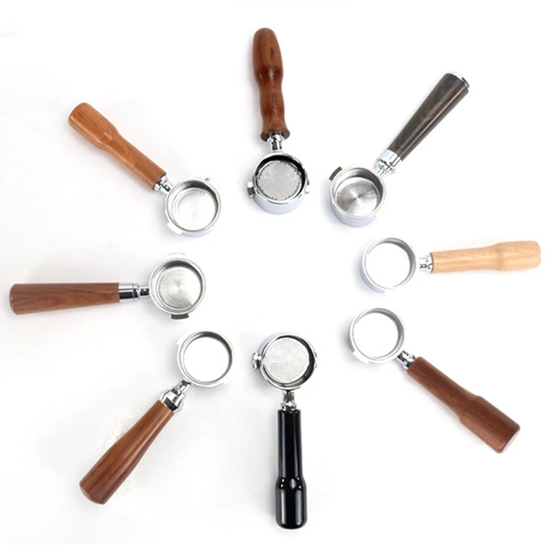 51mm Alloy Coffee Machine Filter Holder Bottomless Portafilter Wooden/Plastic Dropshipping
51mm Alloy Coffee Machine Filter Holder Bottomless Portafilter Wooden/Plastic Dropshipping
