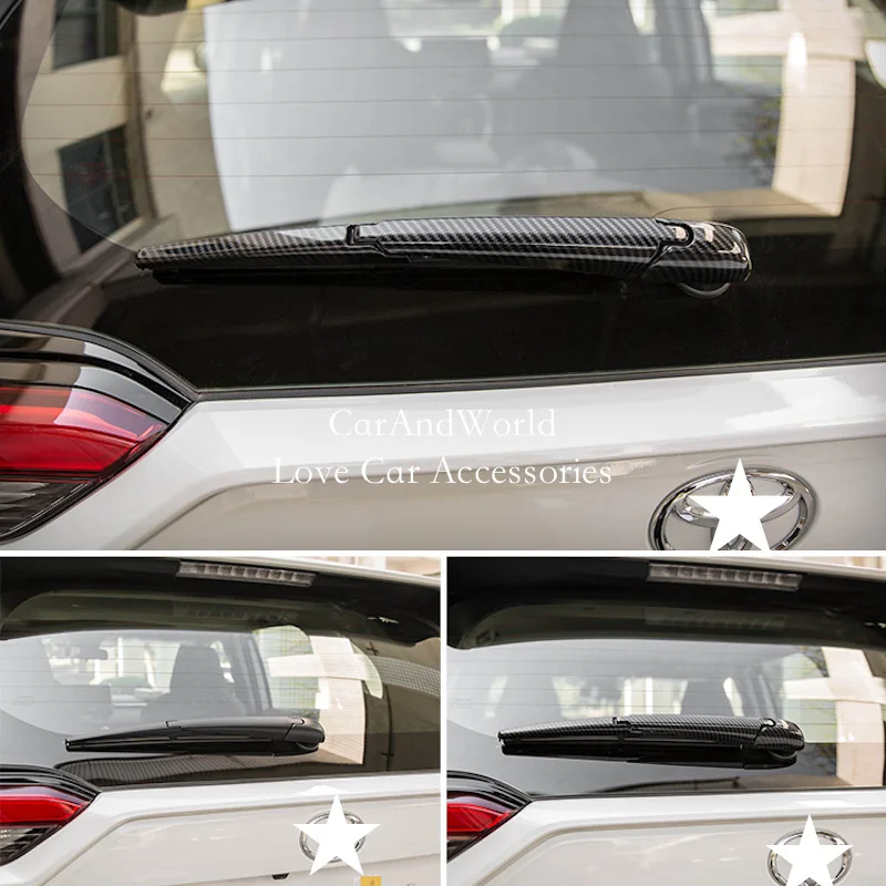 For Toyota RAV4 2019-2025 Rear Rain Wiper Blade Cover Tail Window Windshield Frame Trims ABS Chrome Car Garnish Accessories
For Toyota RAV4 2019-2025 Rear Rain Wiper Blade Cover Tail Window Windshield Frame Trims ABS Chrome Car Garnish Accessories