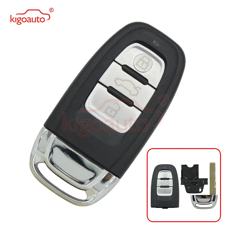 Умный чехол для ключа Kigoauto, чехол для ключа с держателем аккумулятора и лезвием ключа, 3-кнопочный Автомобильный ключ для Audi A6 Q5 A4 A3 A1, чехол для ключа
Умный чехол для ключа Kigoauto, чехол для ключа с держателем аккумулятора и лезвием ключа, 3-кнопочный Автомобильный ключ для Audi A6 Q5 A4 A3 A1, чехол для ключа