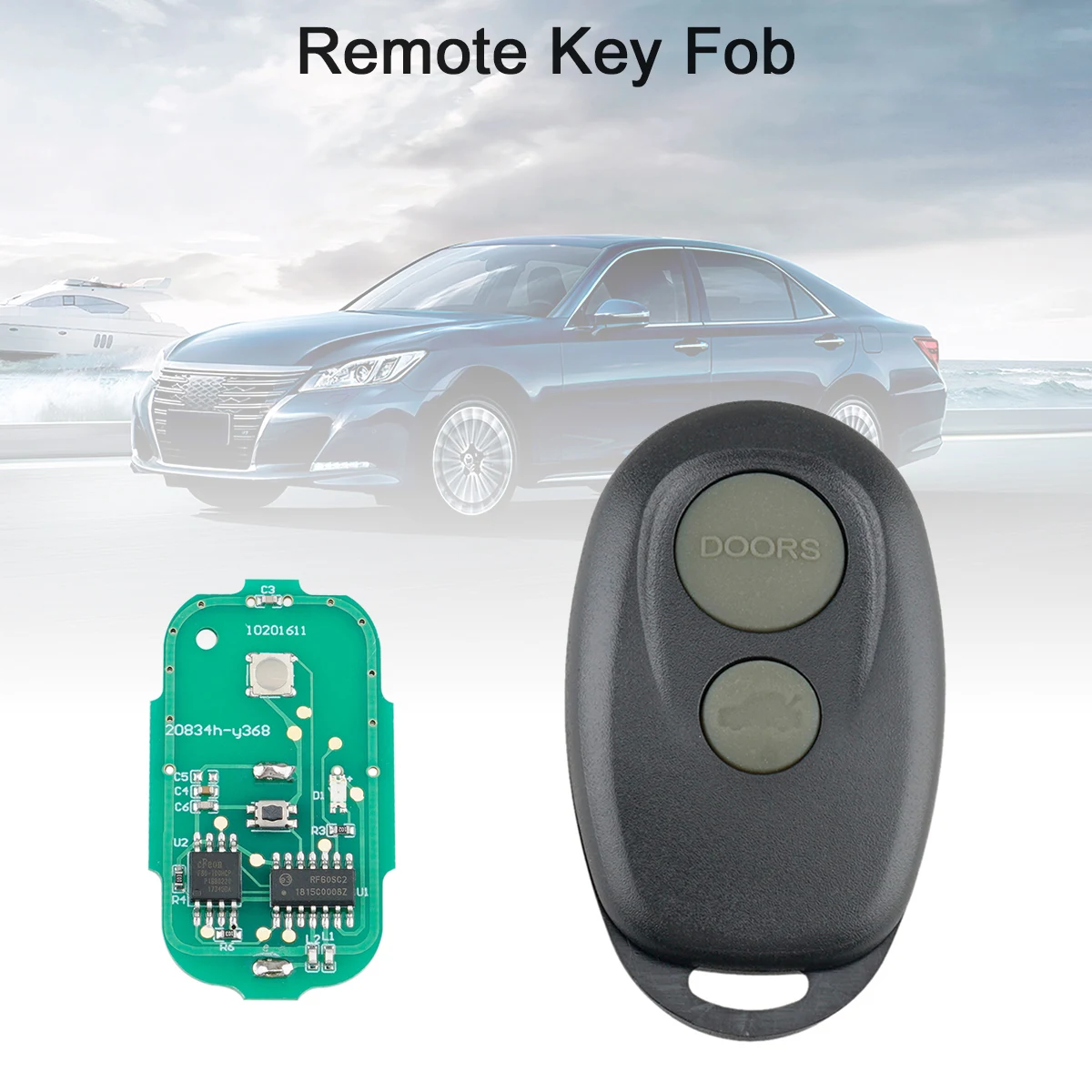 433Mhz Remote Smart Car Key Replacement 2 Buttons ABS Material Key No Blade Fit for Toyota Camry Avalon Conquest Vehicle Auto
433Mhz Remote Smart Car Key Replacement 2 Buttons ABS Material Key No Blade Fit for Toyota Camry Avalon Conquest Vehicle Auto