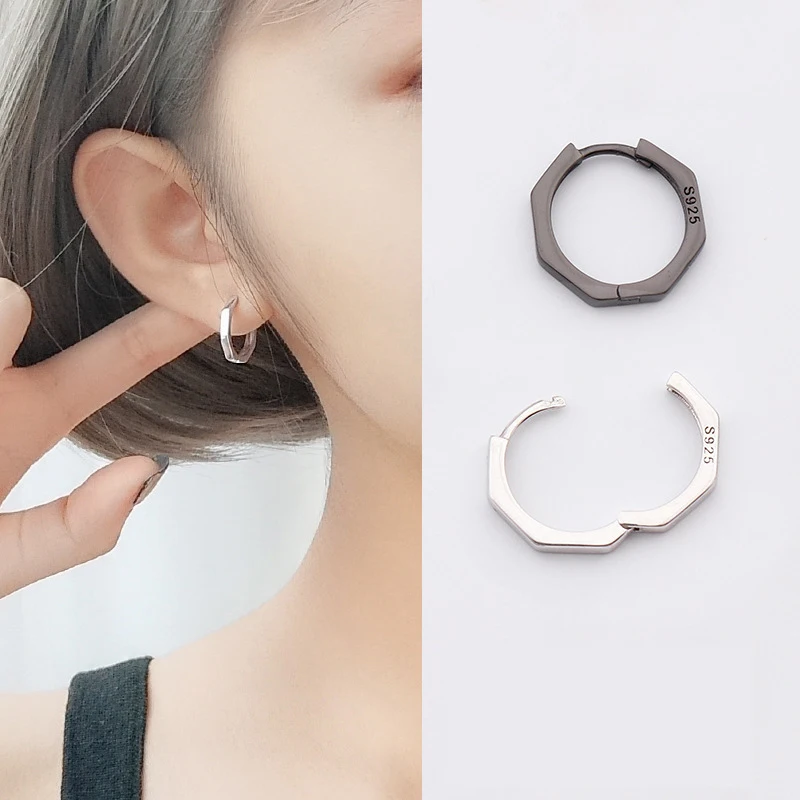 LByzHan Minimalist Geometric Hoop Earrings for Women Authentic 925 Silver Small Simple Ear Hoops Fine Jewelry
LByzHan Minimalist Geometric Hoop Earrings for Women Authentic 925 Silver Small Simple Ear Hoops Fine Jewelry