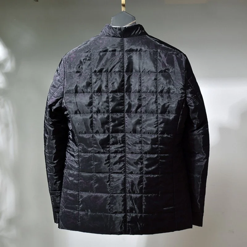 Men Brand Thin Casual Parkas Street Fashion Single Breasted Cotton Jacket Winter New Black Slim Full Sleeve Outerwear Male
Men Brand Thin Casual Parkas Street Fashion Single Breasted Cotton Jacket Winter New Black Slim Full Sleeve Outerwear Male