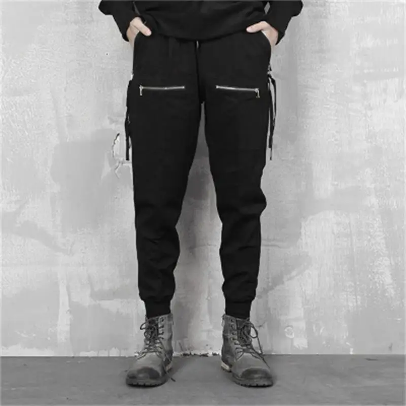Men's Loose Harlan Overalls Autumn And Winter Fashion Men's Fashion Trend Hip Hop Style Zipper Pocket Slim Casual Pants
Men's Loose Harlan Overalls Autumn And Winter Fashion Men's Fashion Trend Hip Hop Style Zipper Pocket Slim Casual Pants