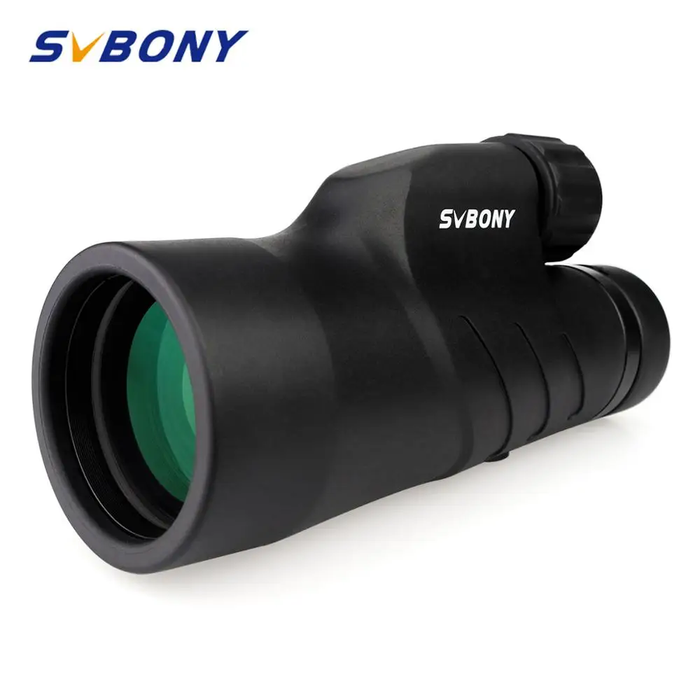 Монокулярный телескоп SVBONY SV45, HD Водонепроницаемая призма с 10-кратным увеличением, Звёздные прицелы для наблюдения за птицами, наблюдения за путешествиями
Монокулярный телескоп SVBONY SV45, HD Водонепроницаемая призма с 10-кратным увеличением, Звёздные прицелы для наблюдения за птицами, наблюдения за путешествиями