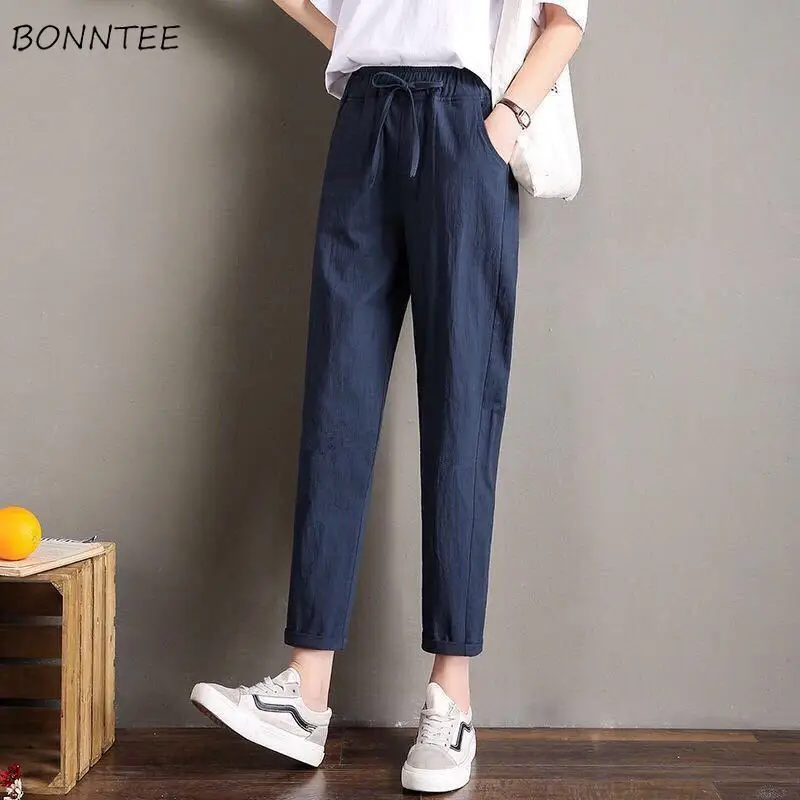 Pencil Pants Women Casual S-3XL Pockets Ankle-Length Ins Work Wear Fashion Summer Pantalones Clothing Elegant Vintage Ulzzang
Pencil Pants Women Casual S-3XL Pockets Ankle-Length Ins Work Wear Fashion Summer Pantalones Clothing Elegant Vintage Ulzzang