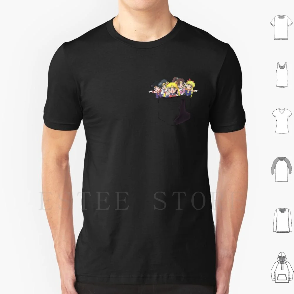Scout Pocket Tee T Shirt Print Cotton Sailor Sailor Sailor Jupiter Sailor Venus Pocket Chibi
Scout Pocket Tee T Shirt Print Cotton Sailor Sailor Sailor Jupiter Sailor Venus Pocket Chibi