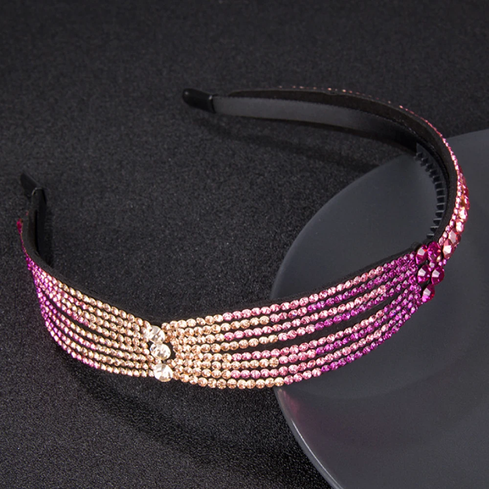 Simple Rhinestone Waves Head Wear Luxury Headband for Women Rhinestone Non-slip Border Girl Hairpin Fancy Hair Accessories Gift
Simple Rhinestone Waves Head Wear Luxury Headband for Women Rhinestone Non-slip Border Girl Hairpin Fancy Hair Accessories Gift