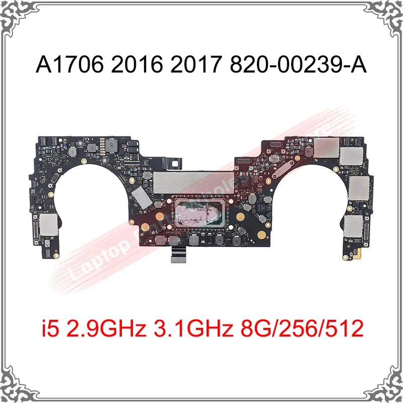 New 13.3" Laptop A1706 Motherboard 2016 2017 820-00239-A For Macbook Pro Genuine i5 2.9GHz 3.1GHz 8G A1706 Logic Main Board
New 13.3" Laptop A1706 Motherboard 2016 2017 820-00239-A For Macbook Pro Genuine i5 2.9GHz 3.1GHz 8G A1706 Logic Main Board