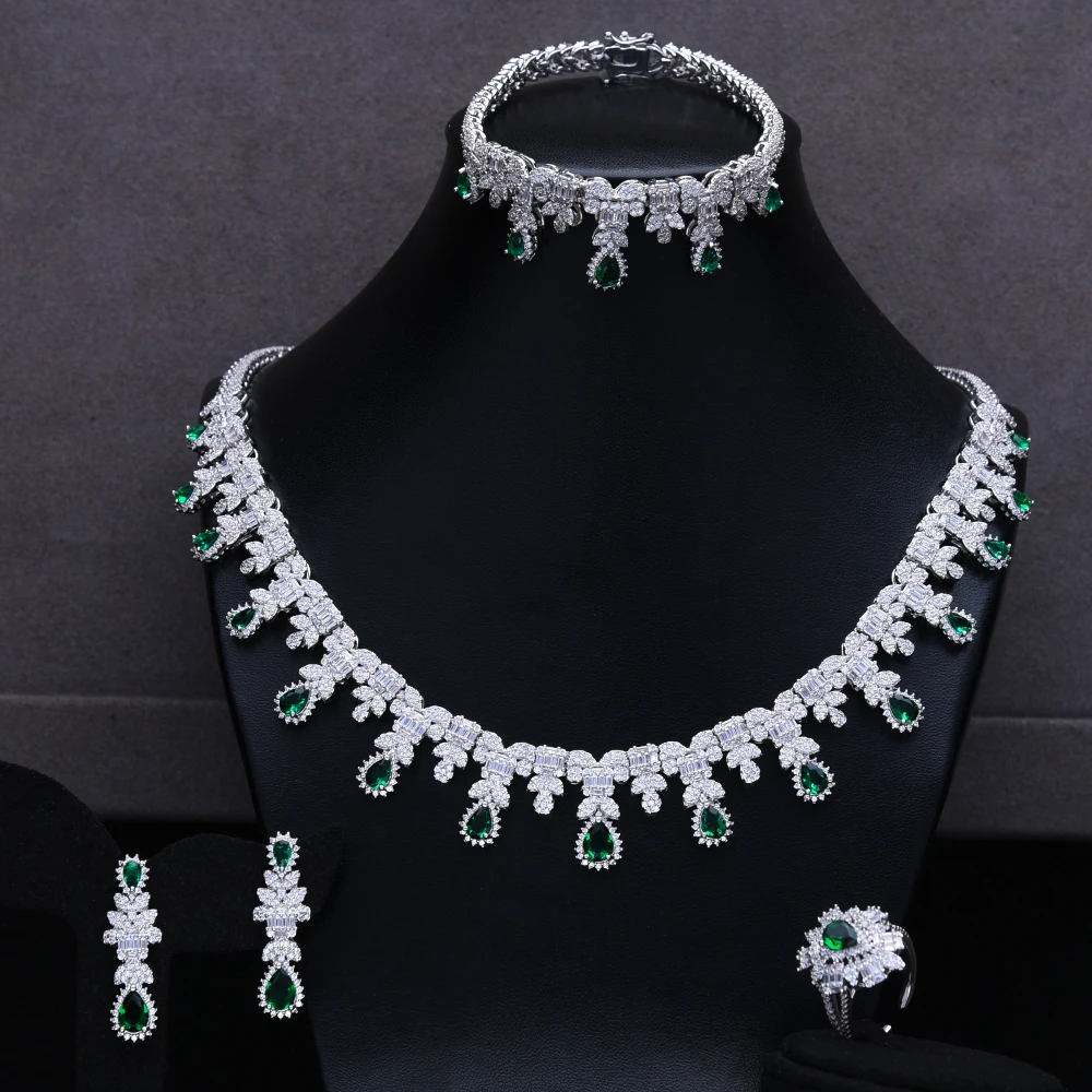 GODKI Famous Design Luxury Bridal Wedding Jewelry set Necklace Earring Bracelet Bangle Ring Set Jewelry High Quality
GODKI Famous Design Luxury Bridal Wedding Jewelry set Necklace Earring Bracelet Bangle Ring Set Jewelry High Quality