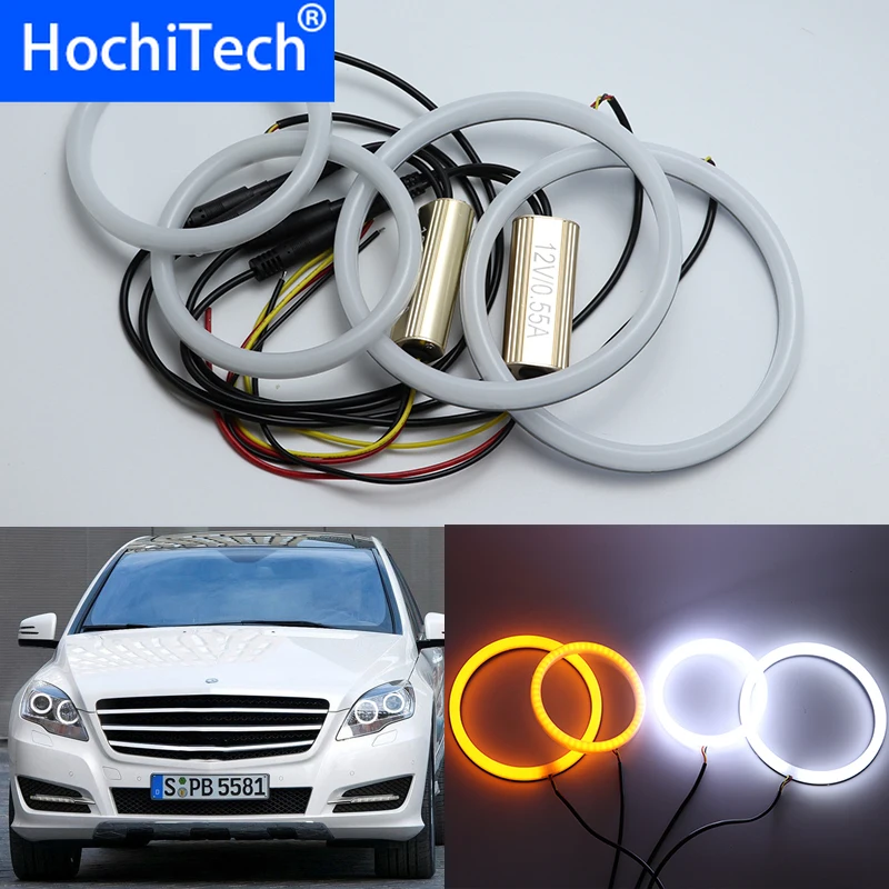 Для Mercedes Benz R Class W251 R300 R320 R350 R500 2010-2012 Белый и Янтарный светодиодный комплект «Ангельские глазки» halo ring DRL указатель поворота
Для Mercedes Benz R Class W251 R300 R320 R350 R500 2010-2012 Белый и Янтарный светодиодный комплект «Ангельские глазки» halo ring DRL указатель поворота