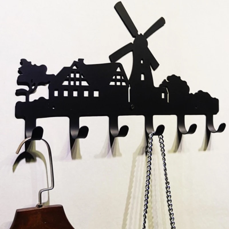 Wall Mounted Coat Clothes Hook Iron Rack Hanger Hat Handbag Robe Holder Key Organizer for Bedroom
Wall Mounted Coat Clothes Hook Iron Rack Hanger Hat Handbag Robe Holder Key Organizer for Bedroom