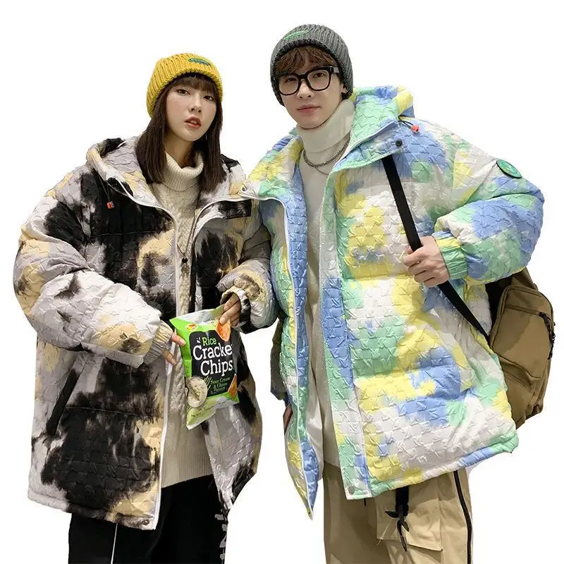 Couple Down Coat Men Winter Outwear Print Fashion Loose Winter Parkas 2021 New Male Warm White Duck Down Coats Hooded Winter
Couple Down Coat Men Winter Outwear Print Fashion Loose Winter Parkas 2021 New Male Warm White Duck Down Coats Hooded Winter