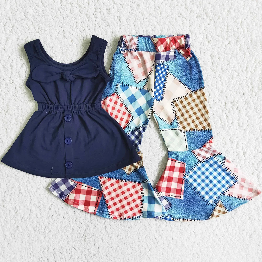 Fashion Newborn Baby Girls Clothes Sets Sleeveless Bow Shorts Girls Bell Bottom Outfit Boutique Kids Clothing Girls Children Set
Fashion Newborn Baby Girls Clothes Sets Sleeveless Bow Shorts Girls Bell Bottom Outfit Boutique Kids Clothing Girls Children Set