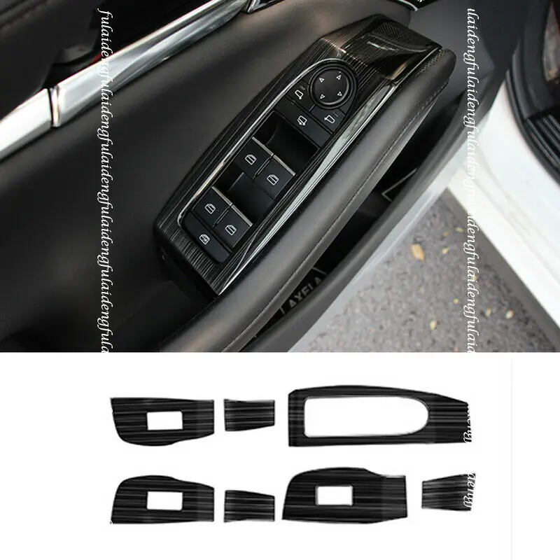 Fit For Mazda CX-30 2020-2021 New Stainless Steel Black Interior Window Lift Panel Switch Cover Trim Moulding Car Accessories 7P
Fit For Mazda CX-30 2020-2021 New Stainless Steel Black Interior Window Lift Panel Switch Cover Trim Moulding Car Accessories 7P