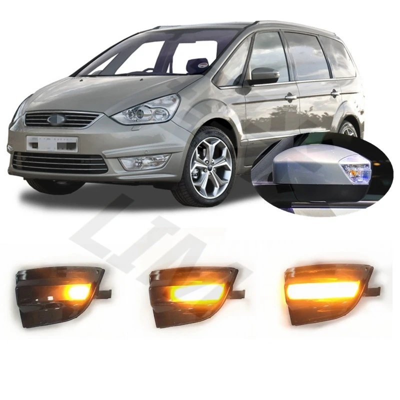 Fit for Ford Galaxy WA6 2006 2007 2008 2009 2010 2011 2012 2013 2014 2015 Dynamic LED Blinker Side Mirror Turn Light Signal Lamp
Fit for Ford Galaxy WA6 2006 2007 2008 2009 2010 2011 2012 2013 2014 2015 Dynamic LED Blinker Side Mirror Turn Light Signal Lamp