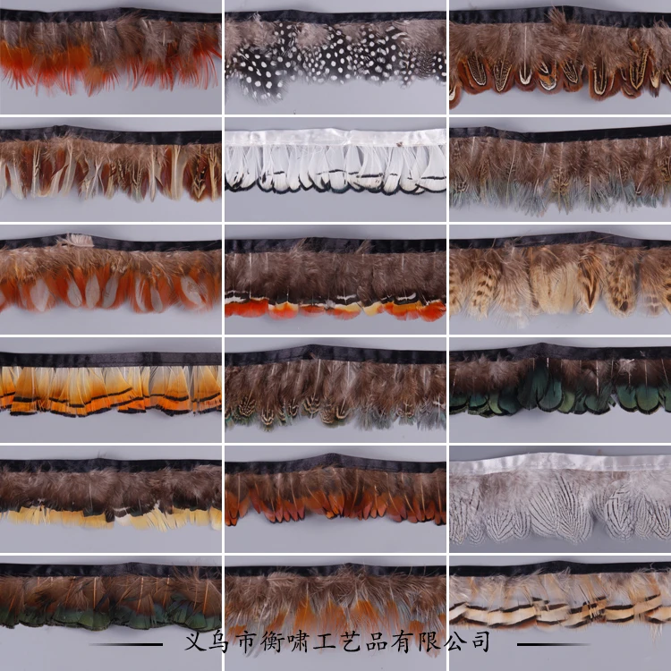 Natural Pheasant Feathers Trims Fringe Ribbon Trim With Satin Ribbon Sewing Crafts Costumes Decorative Plumes
Natural Pheasant Feathers Trims Fringe Ribbon Trim With Satin Ribbon Sewing Crafts Costumes Decorative Plumes