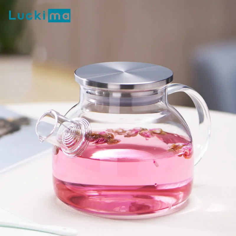 1/1.6L Heat-Resistant Glass Water Jug Kettle Milk Coffee Tea Pot High Temperature Heating Water Bottle Home Decoration Best Gift
1/1.6L Heat-Resistant Glass Water Jug Kettle Milk Coffee Tea Pot High Temperature Heating Water Bottle Home Decoration Best Gift